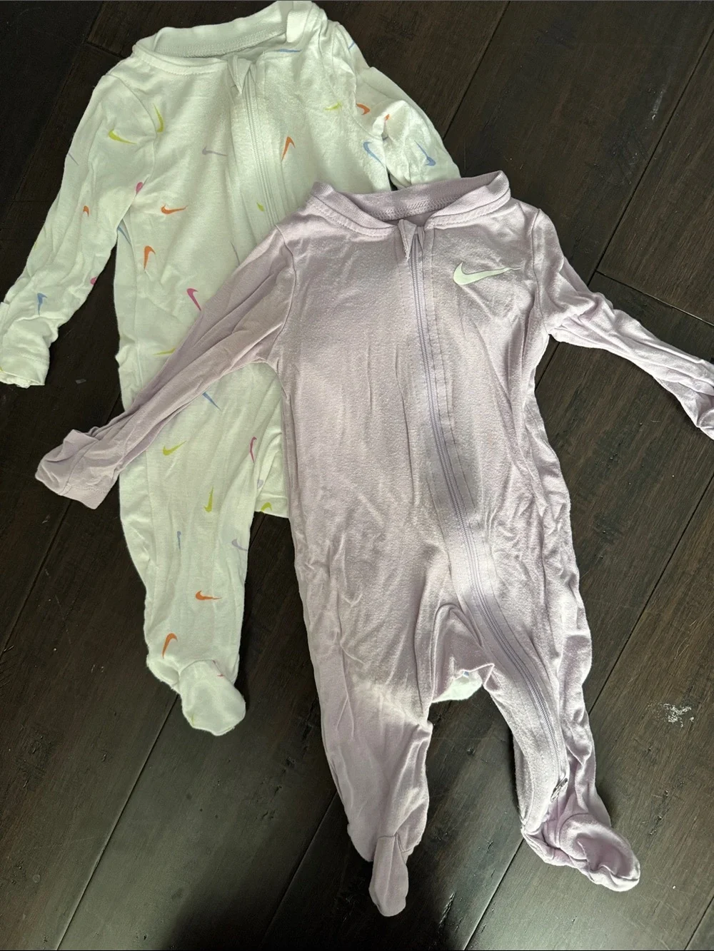 Nike baby footies